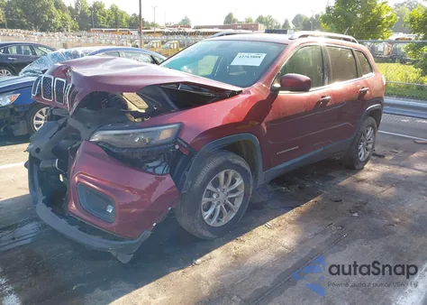 2019 Jeep Cherokee Latitude 4X4 z USA, uszkodzony, nr VIN 1C4PJMCB3KD330386